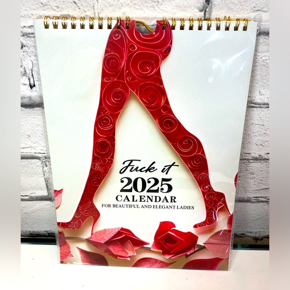 Eff It F*** It 2025 Calendar For Beautiful And Elegant Ladies Funny Calendar NEW - Picture 1 of 5